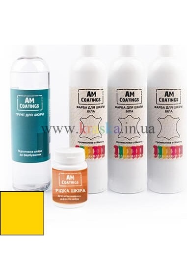 Набор для покраски и реставрации 5-7-местного уголка - Желтый AM Coatings