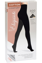 Колготки жіночі Elegante Cotton 300 Den