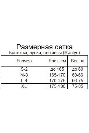 Колготки жіночі Miss Marilyn M04 Charly