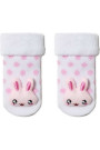 Шкарпетки дитячі Conte-kids Sof-tiki 18С-263СП (398) махрові з аплікацією Зайчик