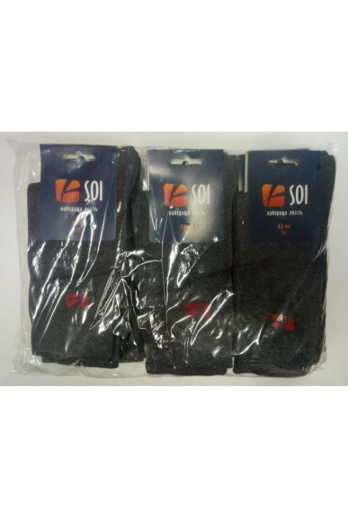 Шкарпетки чоловічі SOI™ класичні (упаковка 12 шт.)