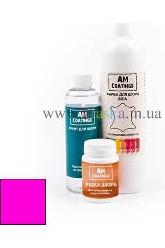 Набор для покраски и реставрации кожаного кресла - Розовый AM Coatings