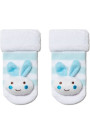 Шкарпетки дитячі Conte-kids Sof-tiki 18С-263СП (400) махрові з аплікацією Зайчик