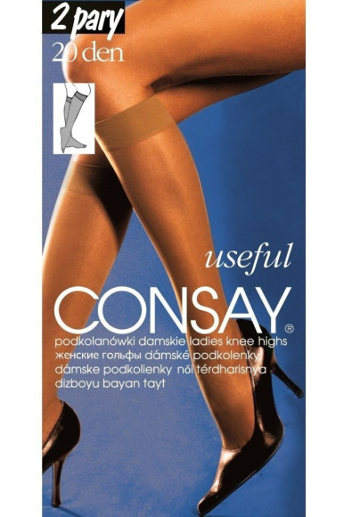 Гольфи жіночі Consay Useful 20 Den, 2 пари