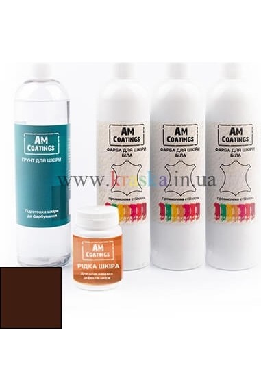 Набор для покраски и реставрации 5-7-местного уголка - Коричневый AM Coatings