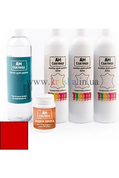 Набор для покраски и реставрации 5-7-местного уголка - Красный AM Coatings