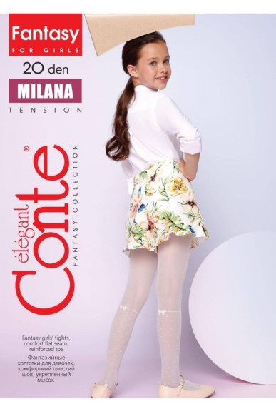 Колготки дитячі Conte Milana 20С-115СП святкові
