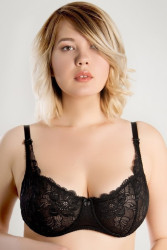 Бюстгальтер Caramella 03.1001 м'який мереживний (Plus size)