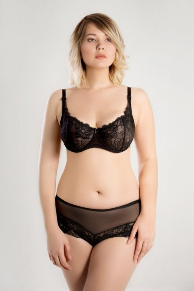 Бюстгальтер Caramella 03.1001 м'який мереживний (Plus size)