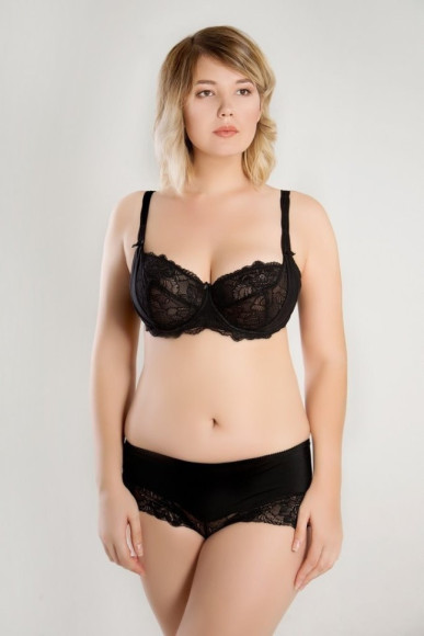 Бюстгальтер Caramella 03.1003 м'який мереживний (Plus size)