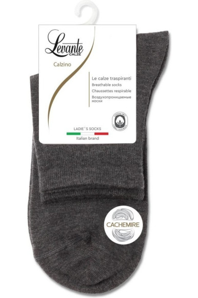 Шкарпетки жіночі Levante L0243S (000) з кашеміром однотонні