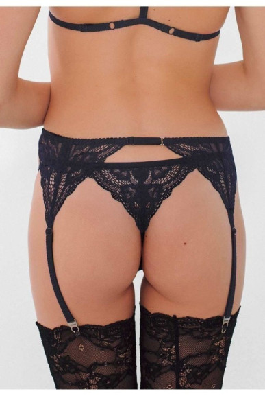 Мереживний пояс для панчох жіночий Texaleksa 04.4001