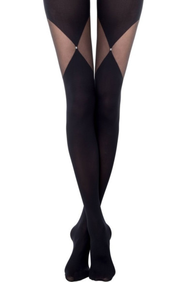 Колготки жіночі Conte Fantasy Foxy з термоаплікацією зі страз