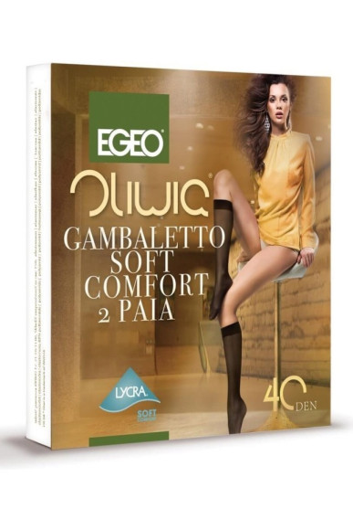 Гольфи жіночі Egeo Oliwia Soft Comfort 40 Den, 2 пари