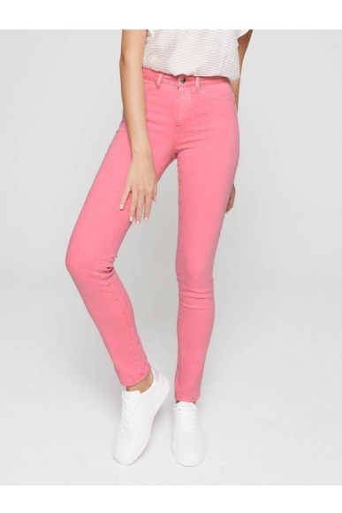 Джинси жіночі Conte CON-236 skinny з високою посадкою та ефектом варки