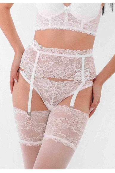 Мереживний пояс для панчох жіночий Texaleksa 04.4004