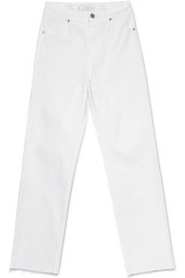 Джинси жіночі Conte CON-316 укорочені straight leg з високою посадкою