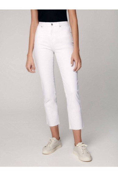 Джинси жіночі Conte CON-316 укорочені straight leg з високою посадкою