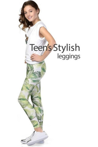 Легінси для дівчаток Conte-kids Tropical 17С-416ДТСП Легінси для дівчаток Conte-kids Tropical 17С-416ДТСП