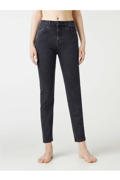 Джинси жіночі Conte CON-366 straight leg з високою посадкою