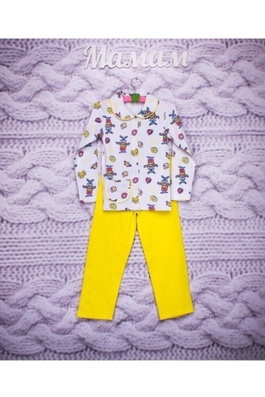 Піжама дитяча NISO BABY 603AD із зайчиками