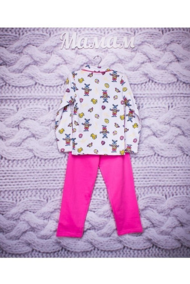 Піжама дитяча NISO BABY 603AD із зайчиками