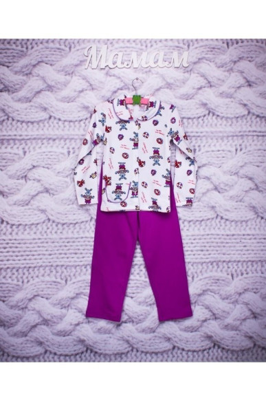 Піжама дитяча NISO BABY 603AD із зайчиками