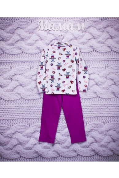 Піжама дитяча NISO BABY 603AD із зайчиками