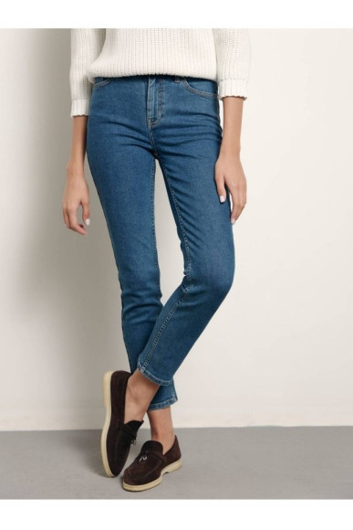 Джинси жіночі Conte CON-368 slim з високою посадкою