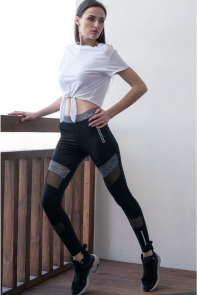 Легінси жіночі Legs L1445 Sport Insent спортивні