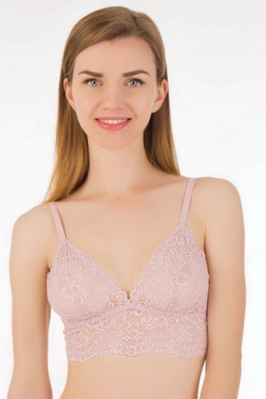 Бюстгальтер Texaleksa 04.1013 з мереживом без кісточок
