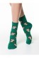 Шкарпетки жіночі Conte Новорічні (649) 21с-73сп з люрексом «Rudolph»