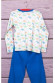 Піжама дитяча NISO BABY ММТ 23101 з дельфінами