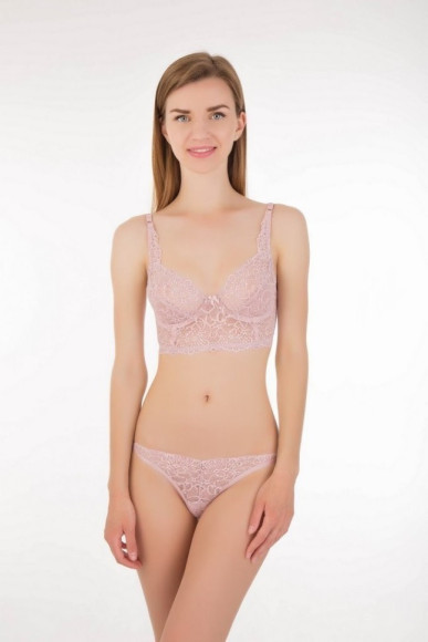 Бюстгальтер Texaleksa 04.1028 з мереживом без кісточок