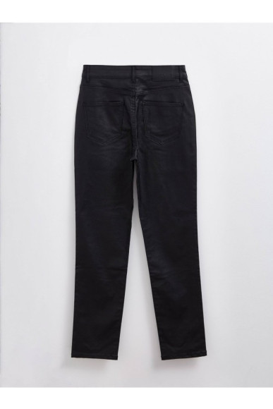 Джинси жіночі Conte CON-384 straight leg з високою посадкою та напиленням «під шкіру»