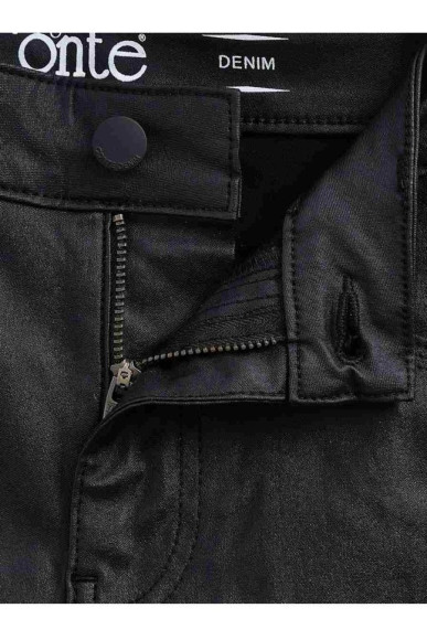 Джинси жіночі Conte CON-384 straight leg з високою посадкою та напиленням «під шкіру»