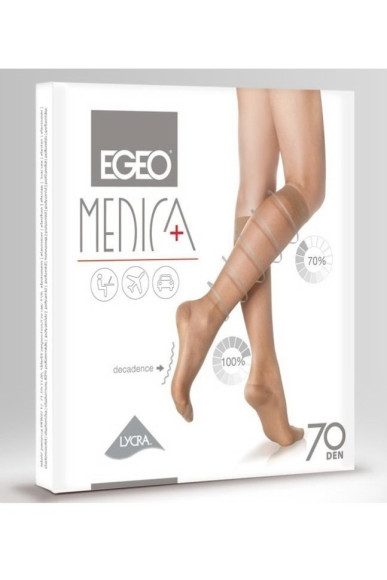 Компресійні гольфи жіночі Egeo Medica 70 Den