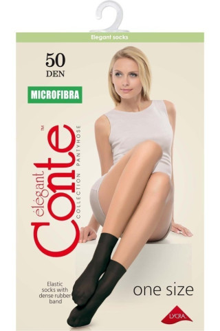 Шкарпетки жіночі Conte Microfibra 50 Den 8С-10СП (конверт)