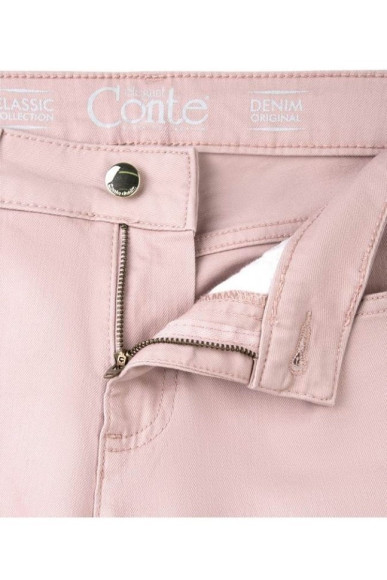 Джинси жіночі Conte CON-43P класичні прямі з ефектом "миттєва корекція живота"