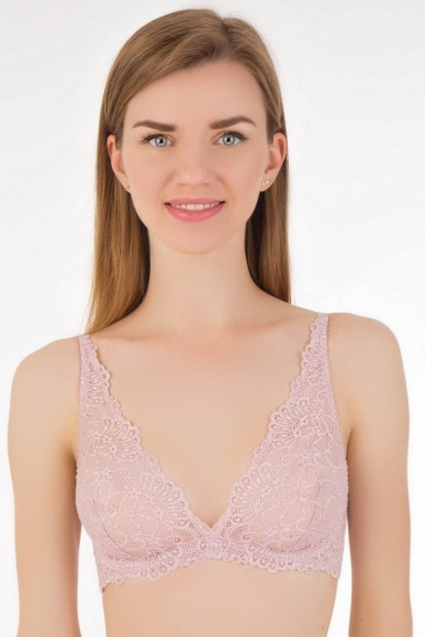 Бюстгальтер Texaleksa 04.1043 мереживний без кісточок