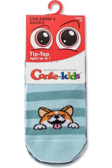 Шкарпетки дитячі Conte-kids Tip-Top 5С-11СП (727) 3 пари Шкарпетки дитячі Conte-kids Tip-Top 5С-11СП (727) 3 пари