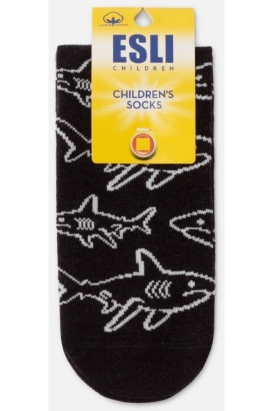 Шкарпетки дитячі Esli 21С-90СПЕ (639) з малюнками "Shark"