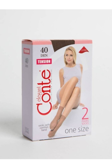 Шкарпетки жіночі Conte Tension 40 Den, 2 пари