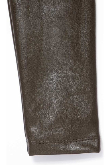 Термолеггінси Conte Bella моделюють з високою посадкою зі штучної шкіри