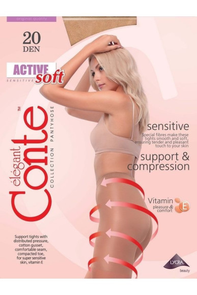 Колготки жіночі Conte Active soft 20 Den