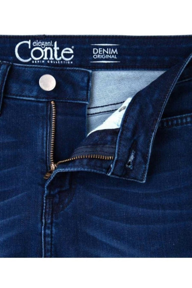 Джинси жіночі Conte CON-46 прямі з високою посадкою