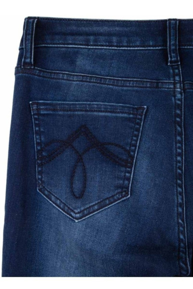 Джинси жіночі Conte CON-46 прямі з високою посадкою