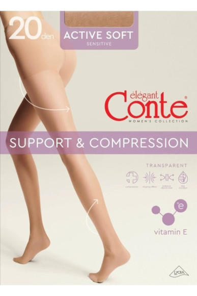 Колготки жіночі Conte Active Soft 20 Den (EURO)