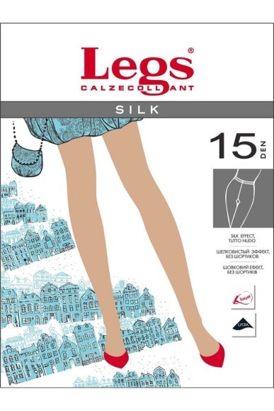 Колготки жіночі LEGS 201 SILK 15 Den