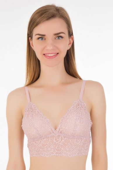 Бюстгальтер Texaleksa 04.1113 з мереживом без кісточок